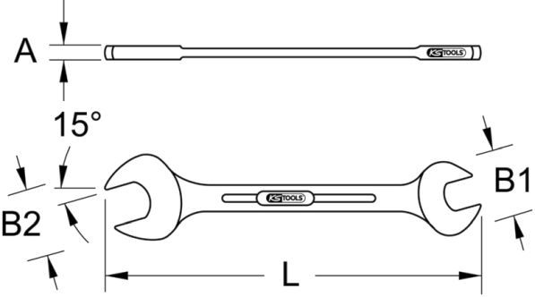 KS TOOLS Krāsošanas ota 965.0110